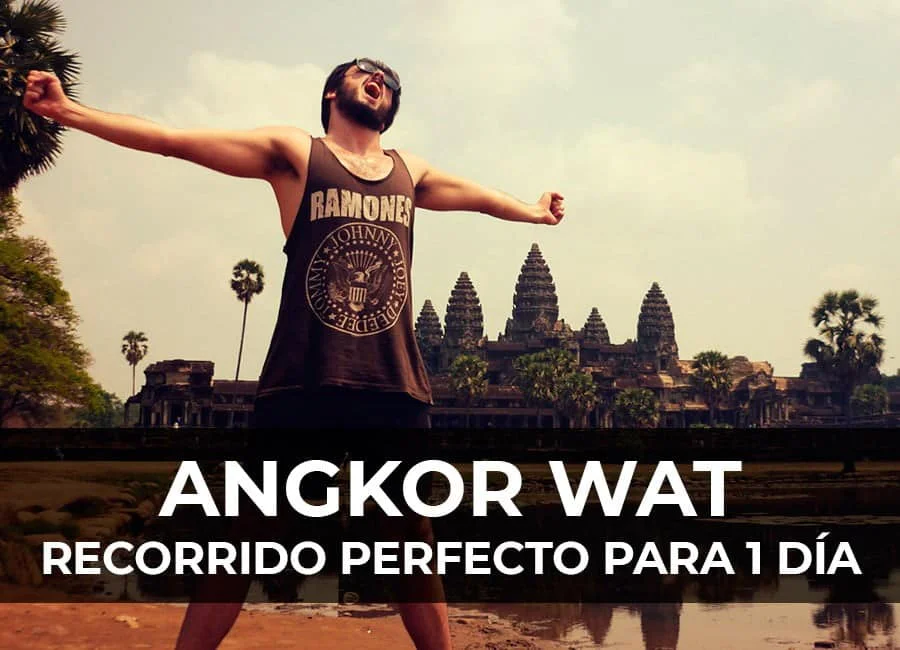 Angkor Wat por libre en 1 día: Recorrido perfecto sin turistas