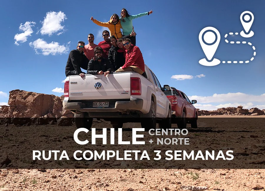 CHILE: Ruta completa 3 semanas por libre