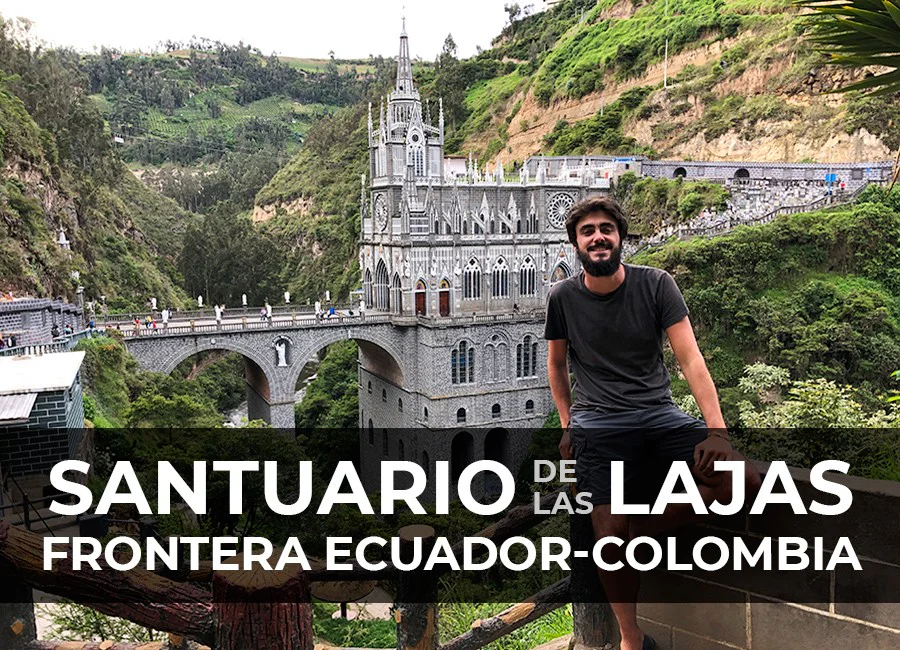 Santuario de Las Lajas: frontera Ecuador-Colombia por Ipiales
