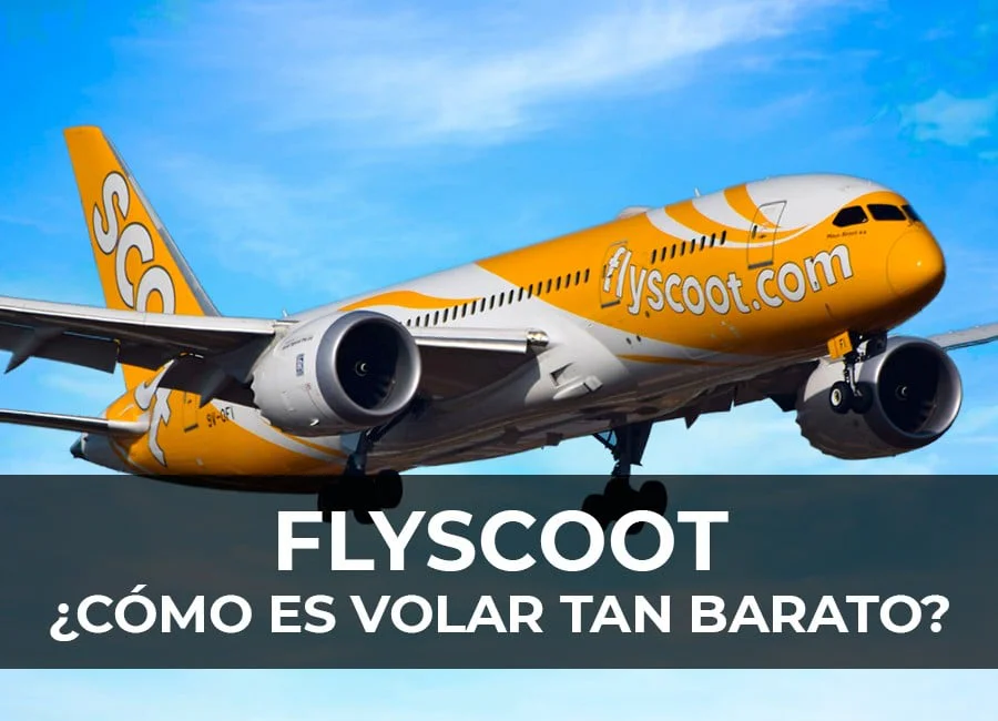 Flyscoot: Vuelos baratos y opinión sobre vuelo a Singapur