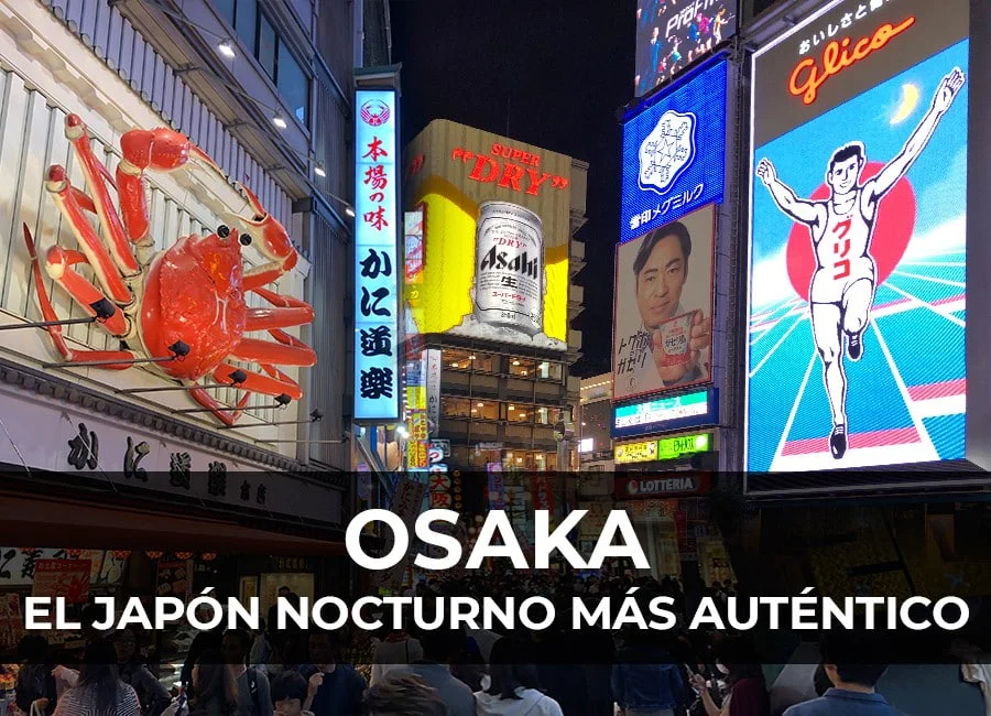 Que hacer en Osaka en un día: El japón nocturno más auténtico