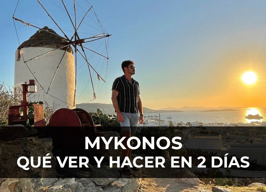 Qué ver y hacer en Mykonos en 2 días por libre