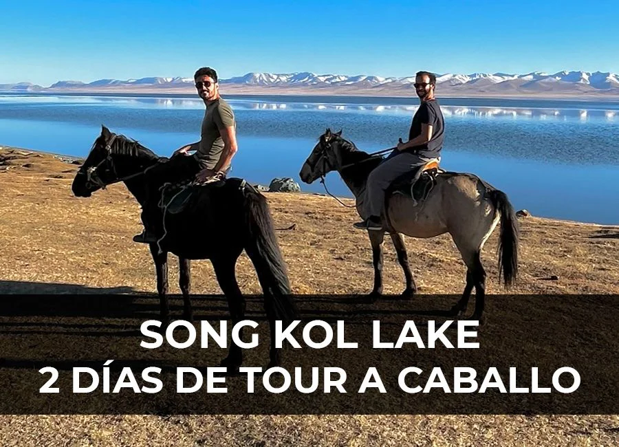 Lago Song Kol: 2 días de tour a caballo por Kirguistán