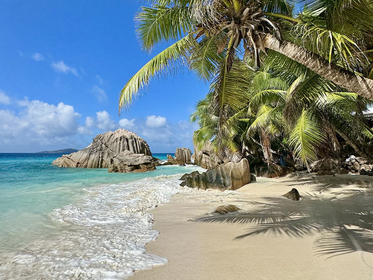 playas en la digue seychelles anse patates