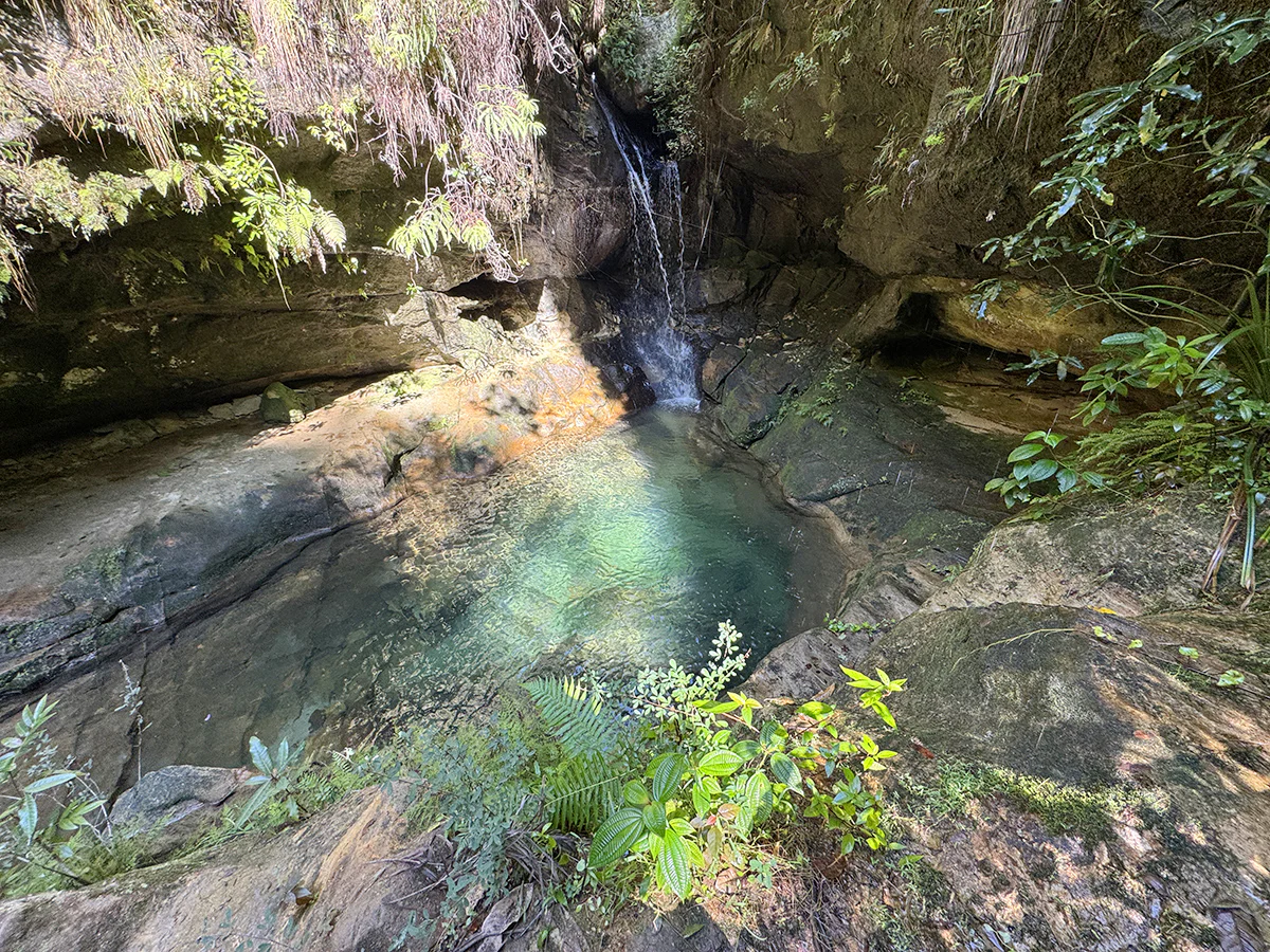 poza azul isalo madagascar